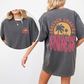Forever Chasing Sunsets, Palm Trees, Beach, Summer, Comfort Colors T-Shirt