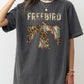 Free Bird, Western Thunderbird, Leopard Print, Concert Tee, Country, Rock Music Tshirt Comfort Colors T-Shirt