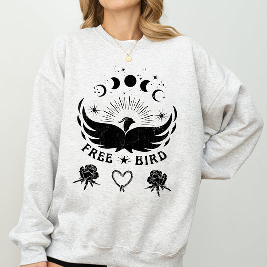 Free Bird, Western, Country, Rock Music, Cowboy, Sweatshirt