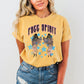 Free Spirit, Wings, Rock, Grunge, Stars, Concert Tee, 80s Rock Music, Tshirt Comfort Colors T-Shirt