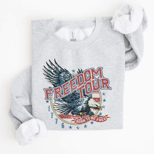 Freedom Tour, America, 1776, Flag, Fighter Jets, Sweatshirt