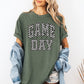 Game Day, Checkered, Football, Sports, Big Game, Touchdown, Tailgate Party Tshirt Comfort Colors T-Shirt