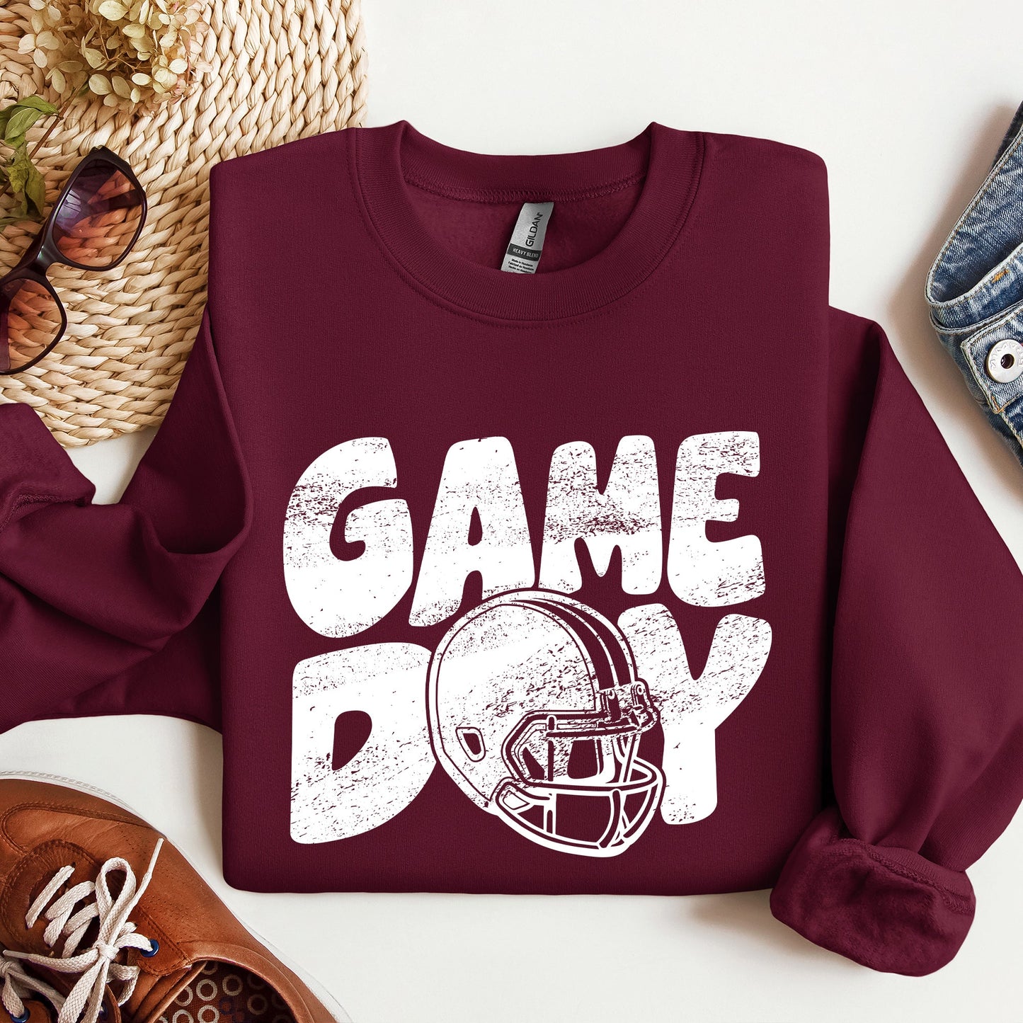 Game Day, Football, Sports, Big Game, Touchdown, Tailgate Party Sweatshirt