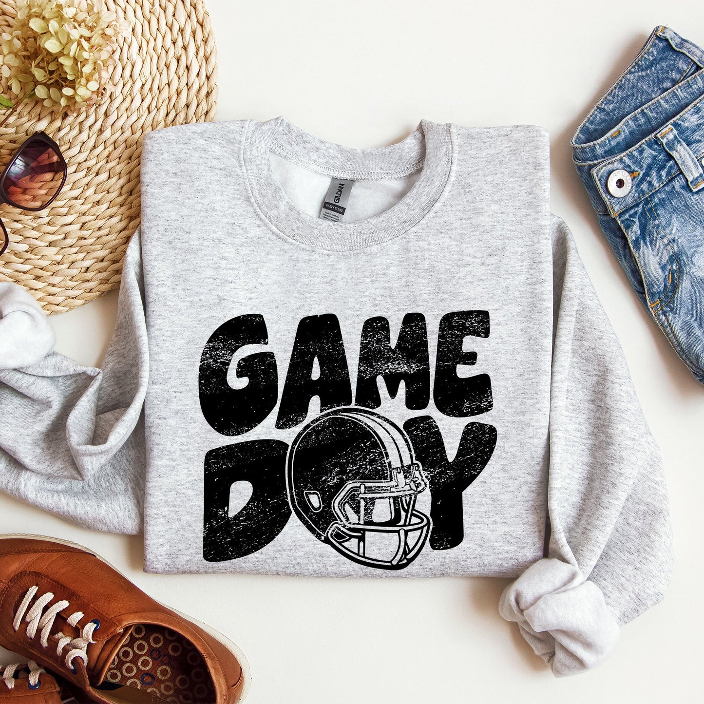 Game Day, Football, Sports, Big Game, Touchdown, Tailgate Party Sweatshirt
