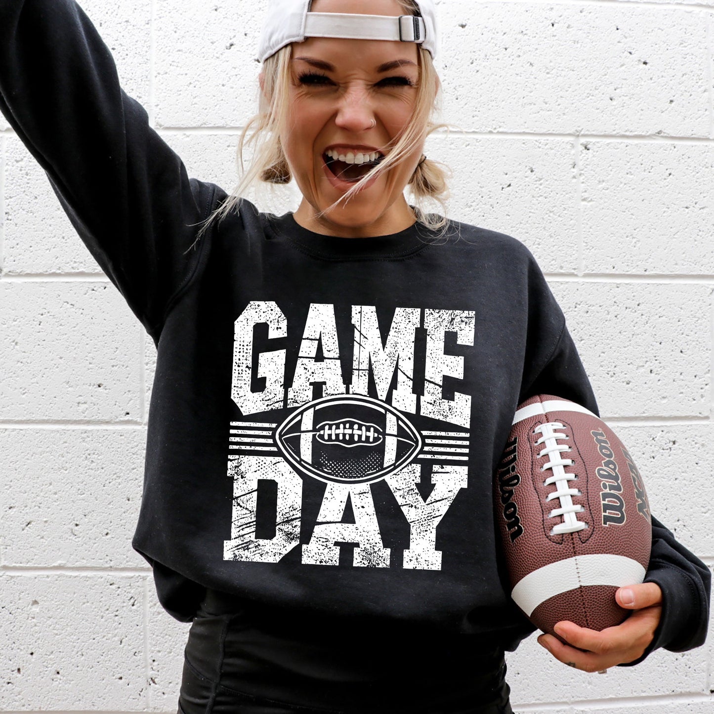 Game Day, Varsity, Football, Sports, Big Game, Touchdown, Tailgate Party Sweatshirt