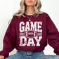 Game Day, Varsity, Football, Sports, Big Game, Touchdown, Tailgate Party Sweatshirt