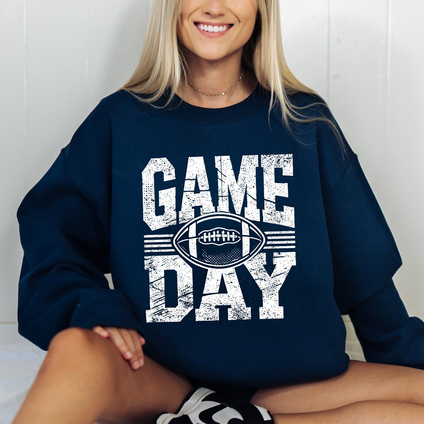 Game Day, Varsity, Football, Sports, Big Game, Touchdown, Tailgate Party Sweatshirt