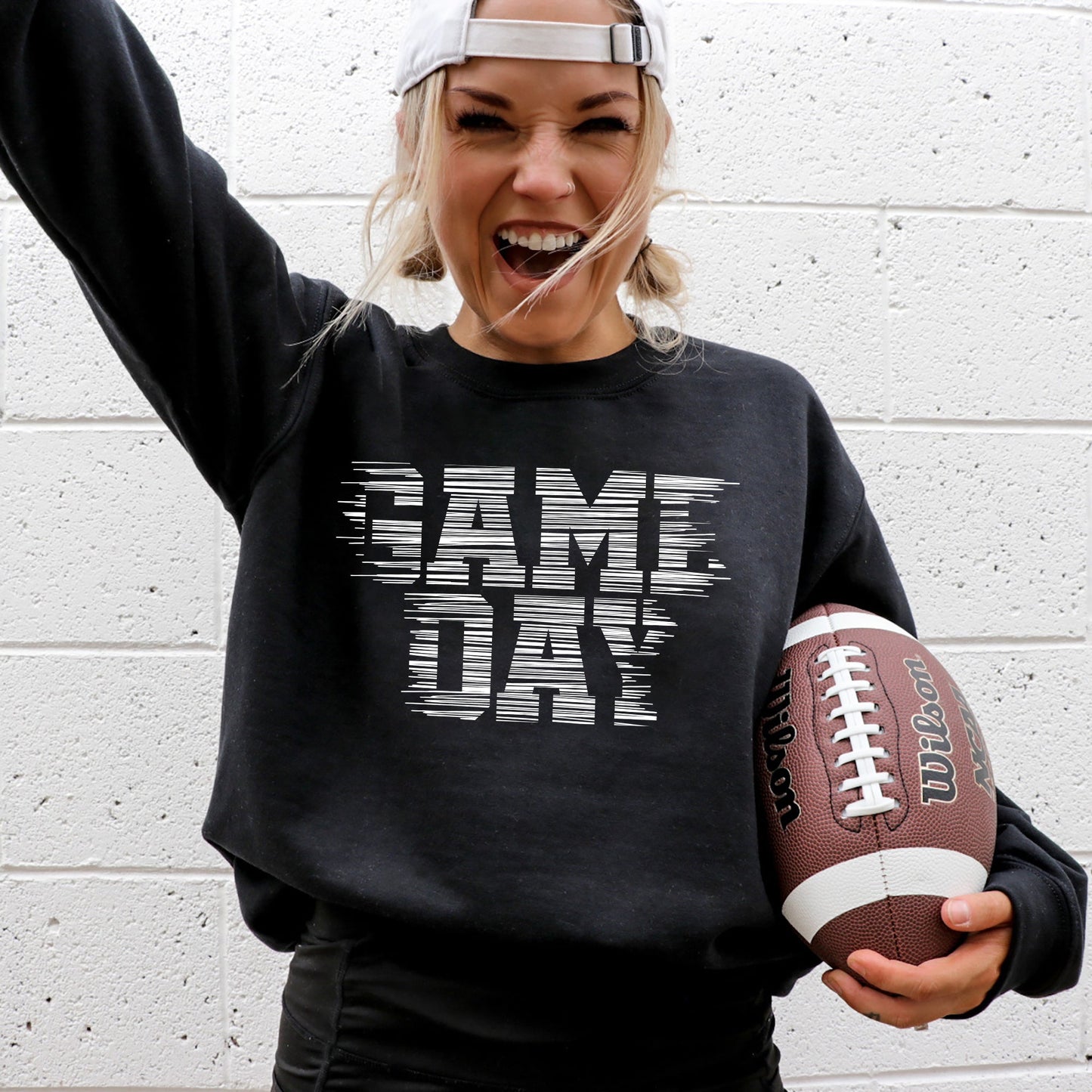 Game Day, Vintage, Football, Sports, Big Game, Touchdown, Tailgate Party Sweatshirt