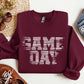 Game Day, Vintage, Football, Sports, Big Game, Touchdown, Tailgate Party Sweatshirt