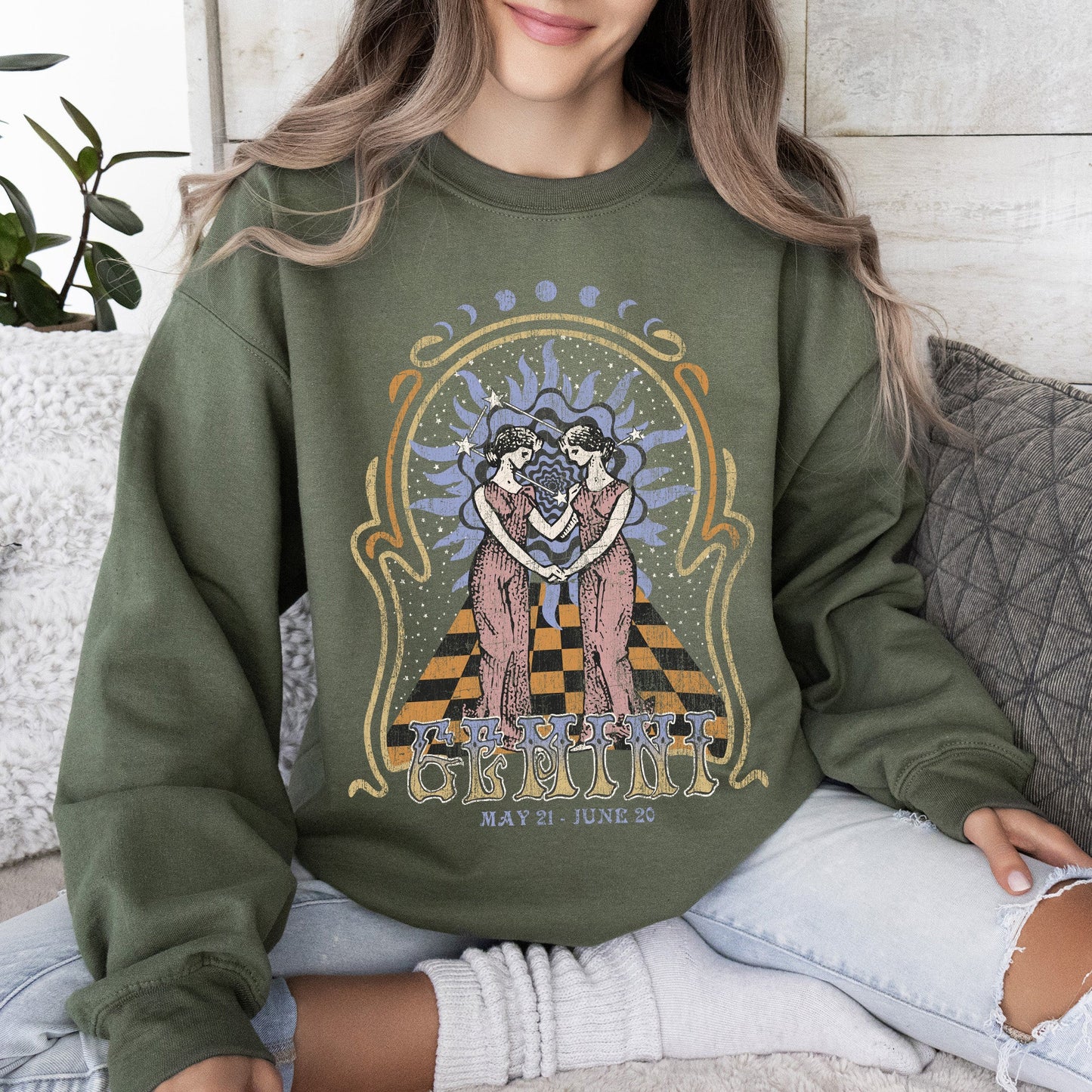 Gemini Zodiac, Astrology, Horoscope Sweatshirt