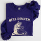 Girl Dinner, Raccoon, Meme, Aesthetic, Funny Sweatshirt
