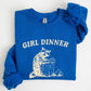 Girl Dinner, Raccoon, Meme, Aesthetic, Funny Sweatshirt