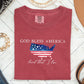 God Bless America, Land That I Love, USA Flag Tshirt Comfort Colors T-Shirt