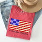 God Bless America, Land That I Love, USA Flag Tshirt Comfort Colors T-Shirt