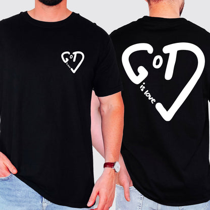 God Is Love, Bible, Christ, Gospel, Faith, Christian Tshirt Comfort Colors T-Shirt