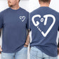 God Is Love, Bible, Christ, Gospel, Faith, Christian Tshirt Comfort Colors T-Shirt