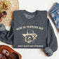God Is Testing Me, Opossum, Possum, Funny Sweatshirt