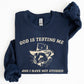 God Is Testing Me, Opossum, Possum, Funny Sweatshirt