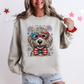 Golden Doodle Patriotic Dog, USA, America, Pet Lover, 4th of July Sweatshirt