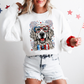 Golden Retriever Patriotic Dog, USA, America, Pet Lover, 4th of July Sweatshirt