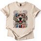 Golden Retriever Patriotic Dog, USA, America, Pet Lover, 4th of July, Soft Style T-Shirt