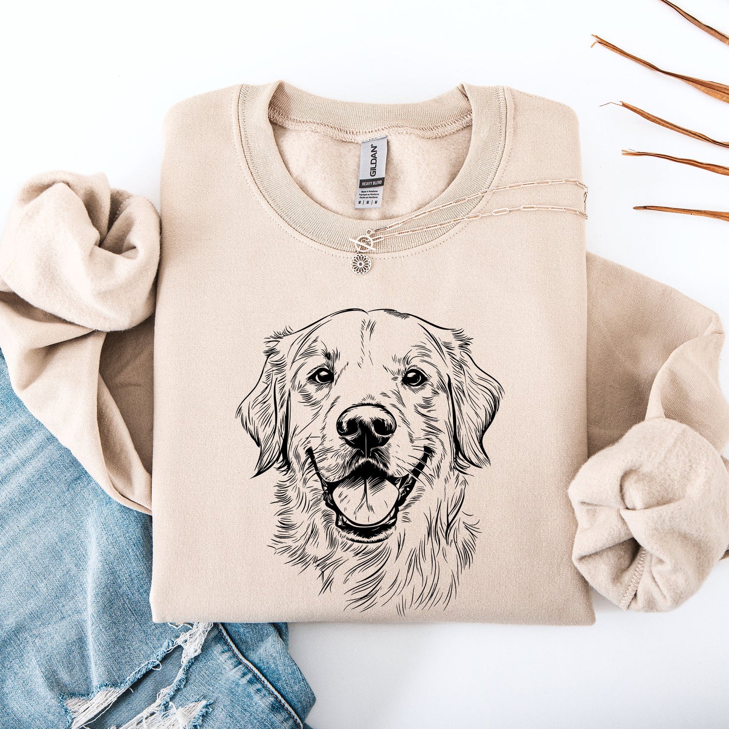 Golden Retriever, Dog Lover Apparel, Pet, Dog Breed, Cute Sweatshirt