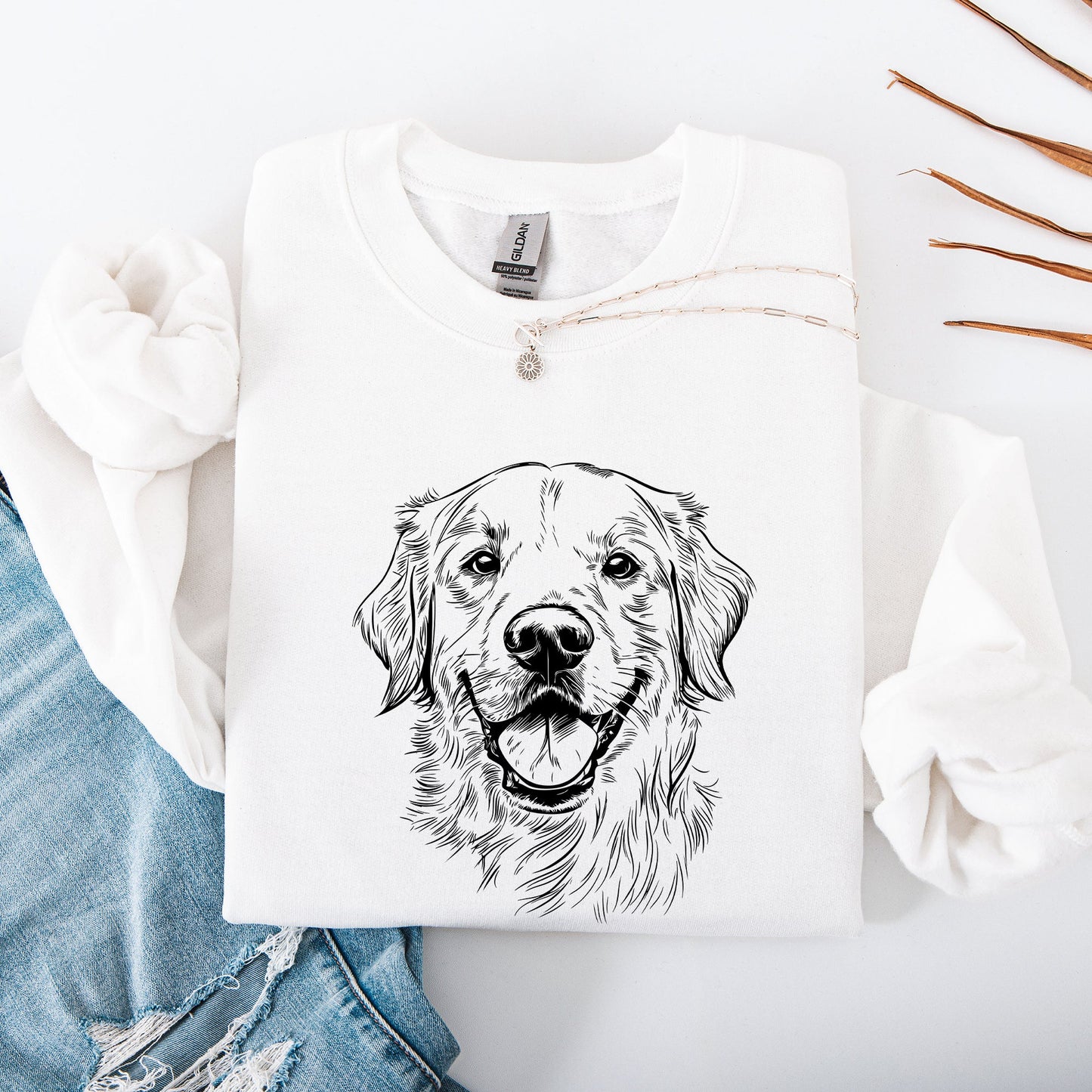 Golden Retriever, Dog Lover Apparel, Pet, Dog Breed, Cute Sweatshirt