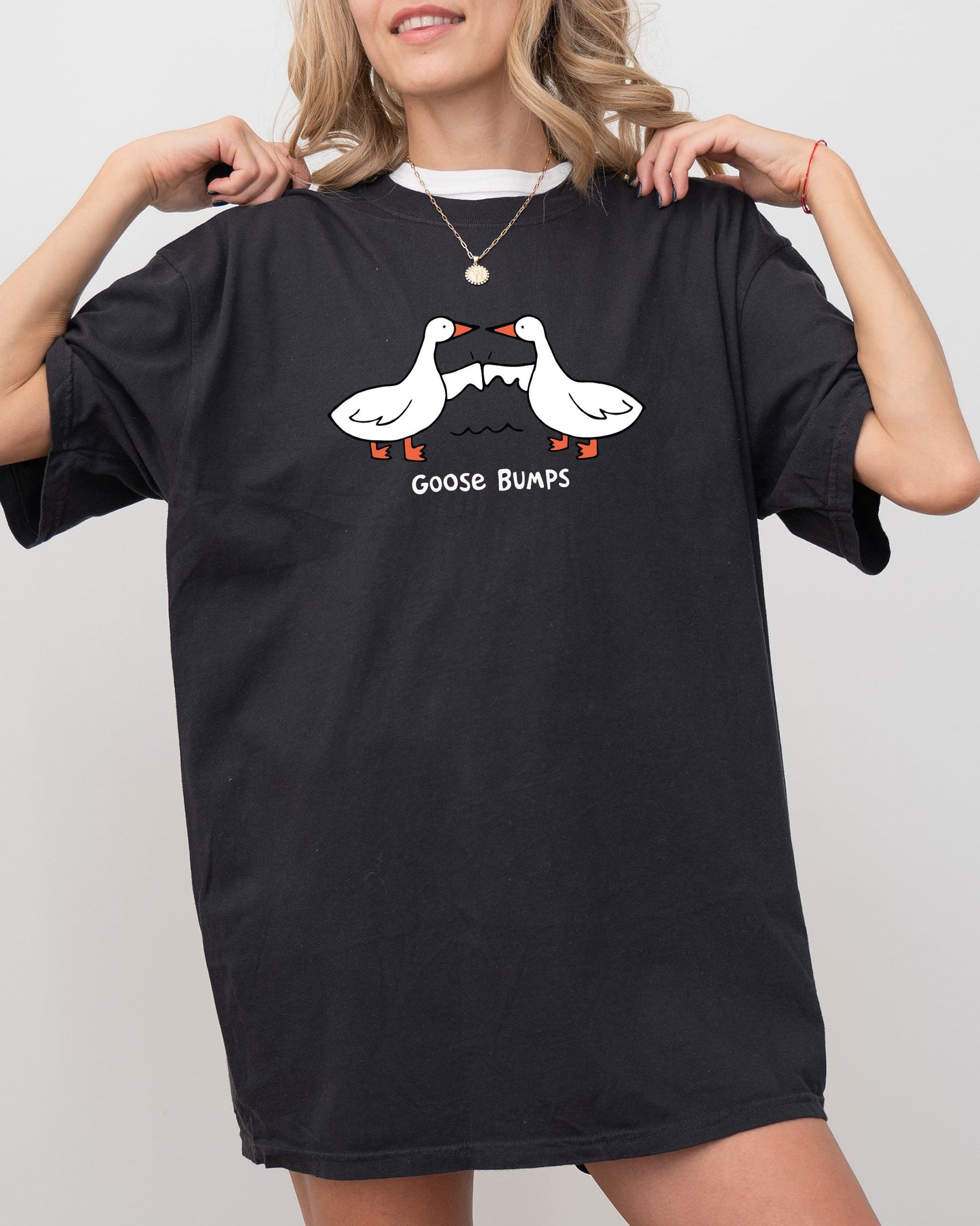 Goose Bumps, Funny, Meme, Joke, Aesthetic Shirt Comfort Colors T-Shirt