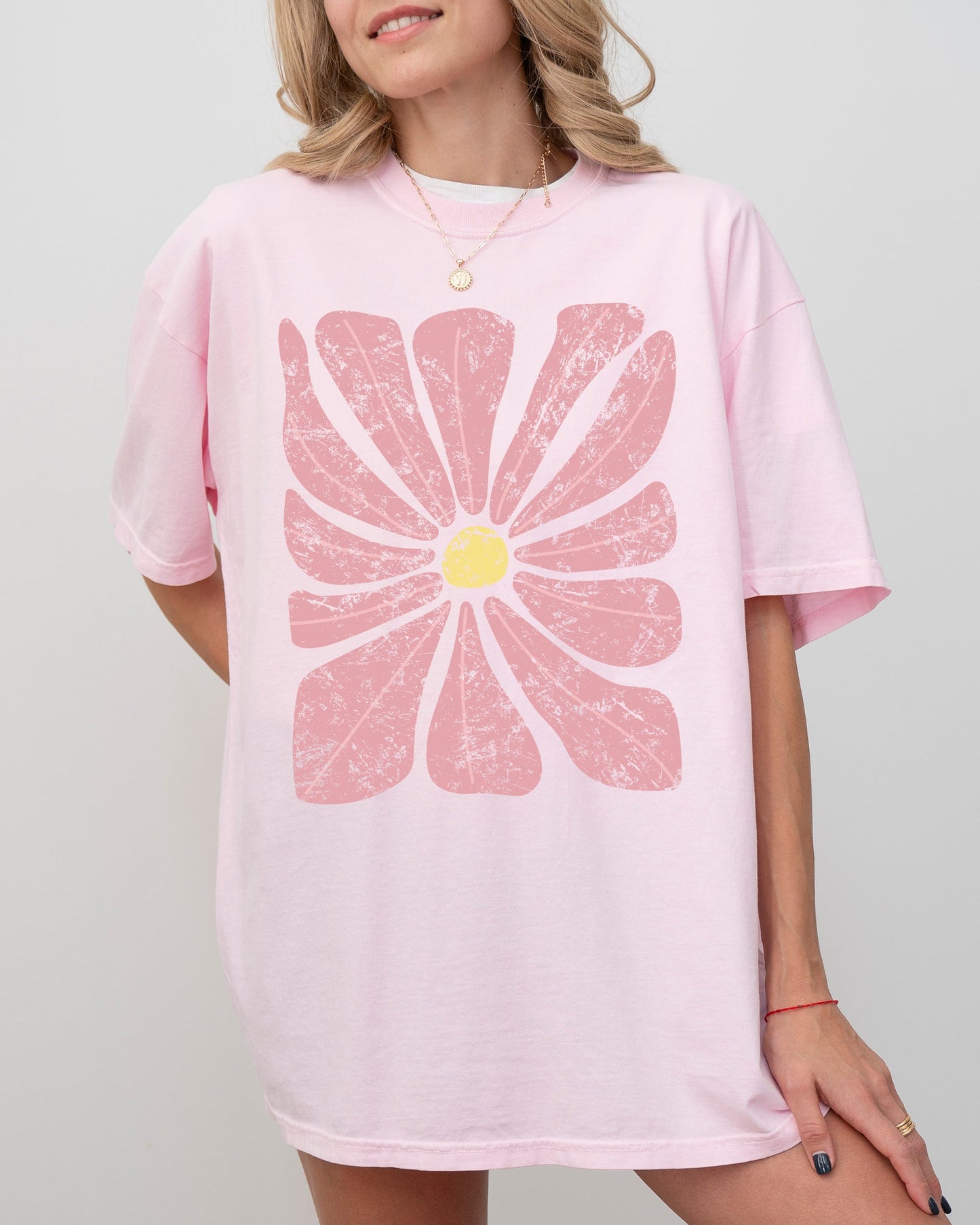 Gorgeous Abstract Flower, Boho Floral Design, Summer Vibes, Gardening, Festival, Nature Shirt Comfort Colors T-Shirt