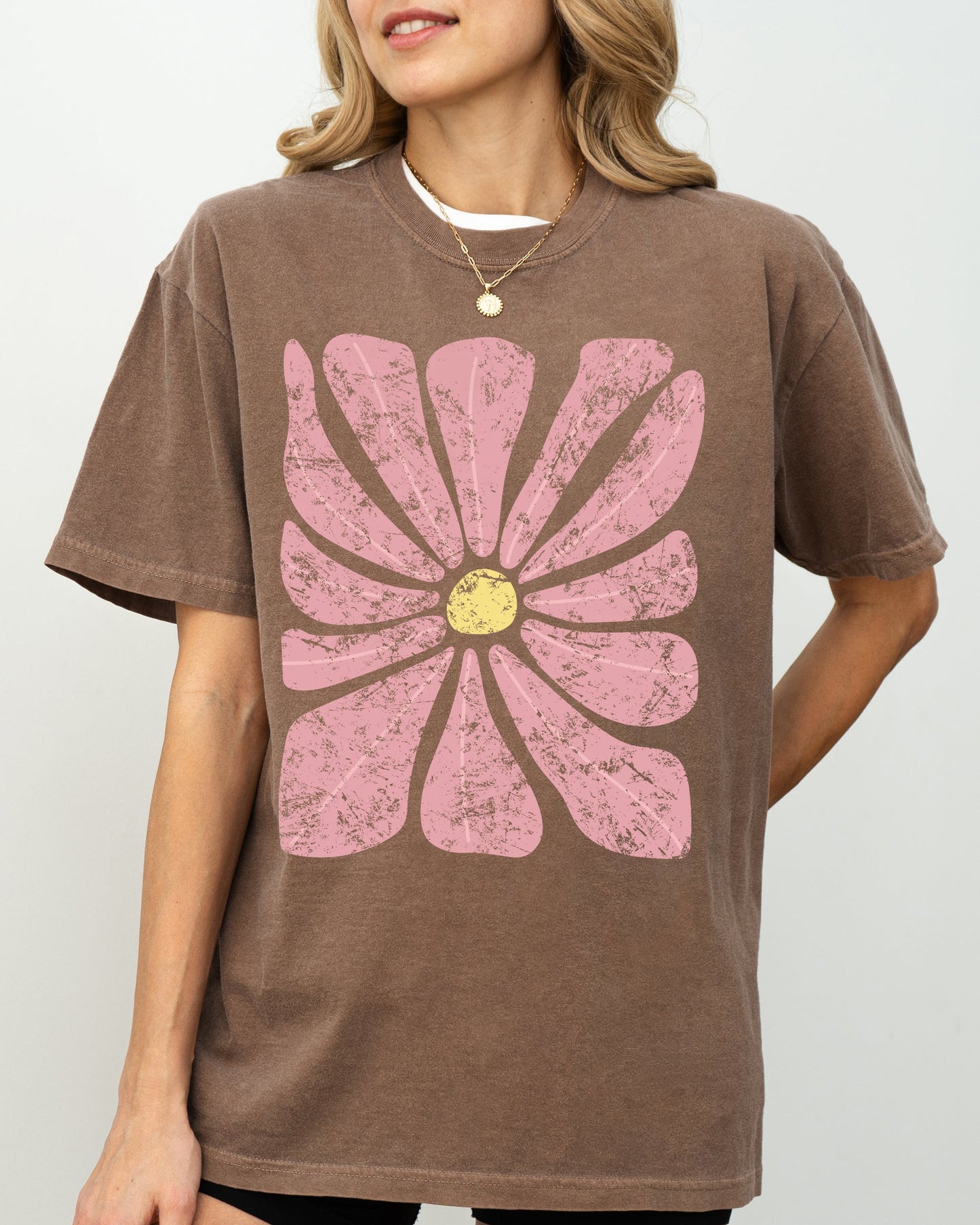 Gorgeous Abstract Flower, Boho Floral Design, Summer Vibes, Gardening, Festival, Nature Shirt Comfort Colors T-Shirt