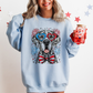 Great Dane Patriotic Dog, USA, America, Pet Lover, 4th of July Sweatshirt