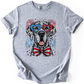Great Dane Patriotic Dog, USA, America, Pet Lover, 4th of July, Soft Style T-Shirt