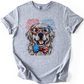 Great Pyrenees Patriotic Dog, USA, America, Pet Lover, 4th of July, Soft Style T-Shirt