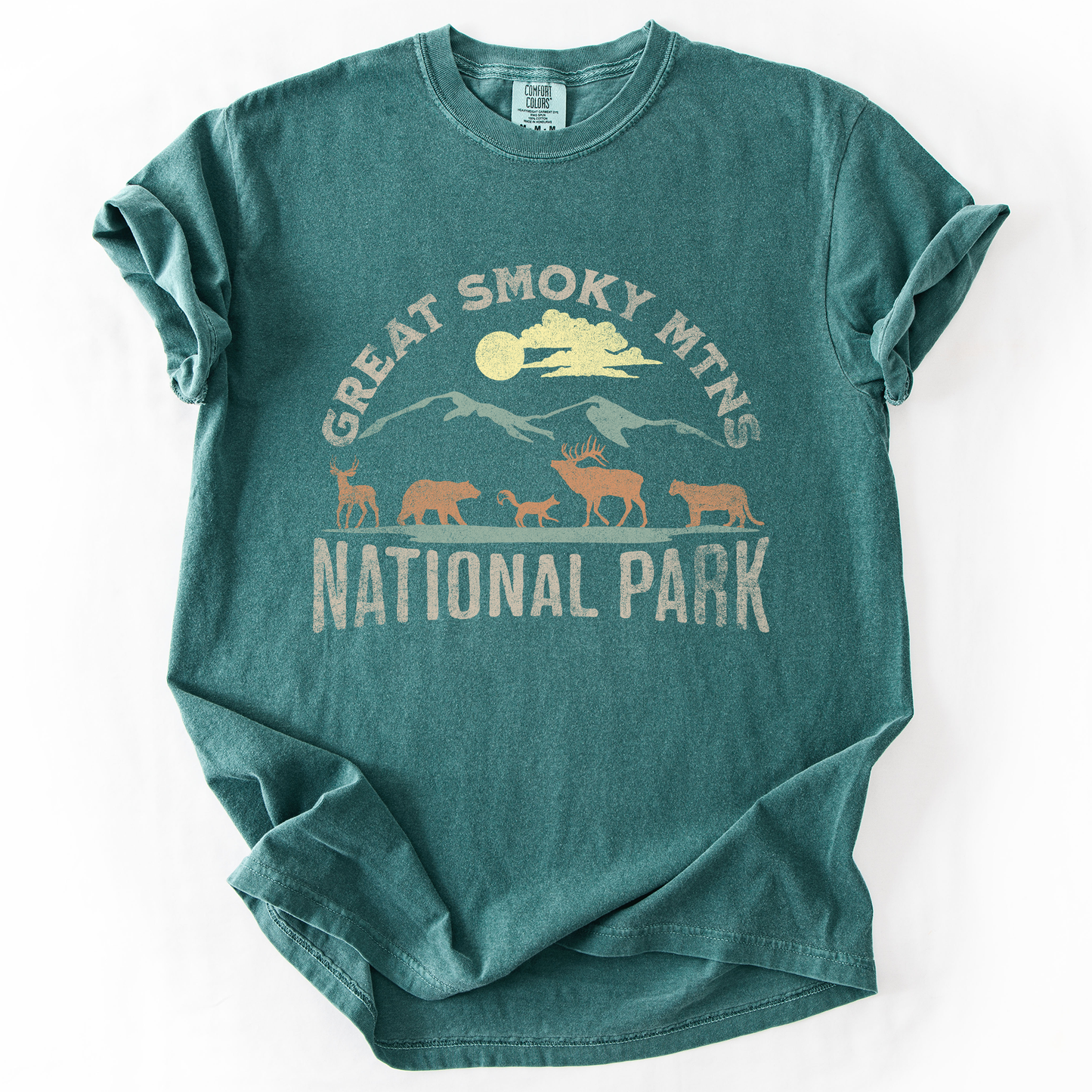 Great Smoky Mountains National Park, Nature, Outdoors, Camping, Hiking, Comfort Colors T-Shirt