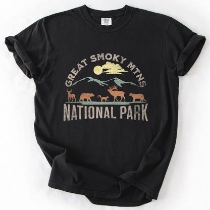 Great Smoky Mountains National Park, Nature, Outdoors, Camping, Hiking, Comfort Colors T-Shirt