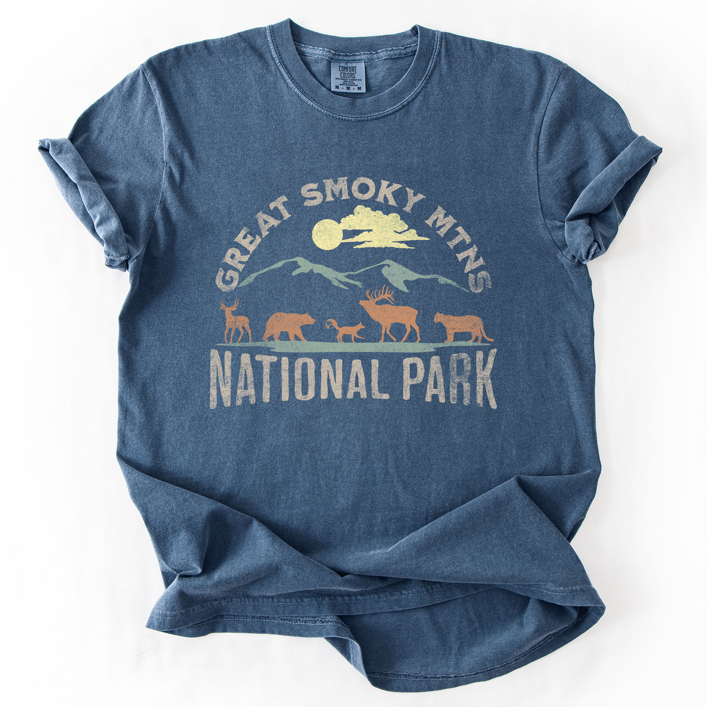 Great Smoky Mountains National Park, Nature, Outdoors, Camping, Hiking, Comfort Colors T-Shirt