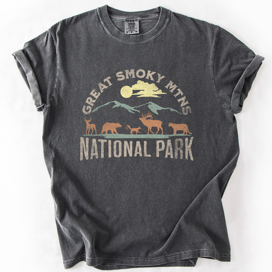 Great Smoky Mountains National Park, Nature, Outdoors, Camping, Hiking, Comfort Colors T-Shirt
