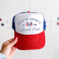 Gulf Of America Social Club, Patriotic, Snapback Trucker Hat
