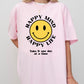 Happy Mind, Happy Life, One Day At A Time, Aesthetic, Positivity, Meme, Mental Health Shirt Comfort Colors T-Shirt