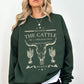 He Owns The Cattle On A Thousand Hills, Christ, Religious, Christian, Cowboy, Worship, Gospel, Psalm Sweatshirt
