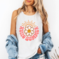 Hello Summer, Smiley, Sunshine, Beach Vibes Comfort Colors Tank Top