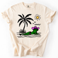 Hot Girl Summer, Funny Frog, Howdy, Beach, Summer, Sunshine, Comfort Colors T-Shirt
