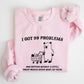 I Got 99 Problems, Snack, Bear, Meme, Aesthetic, Funny Sweatshirt