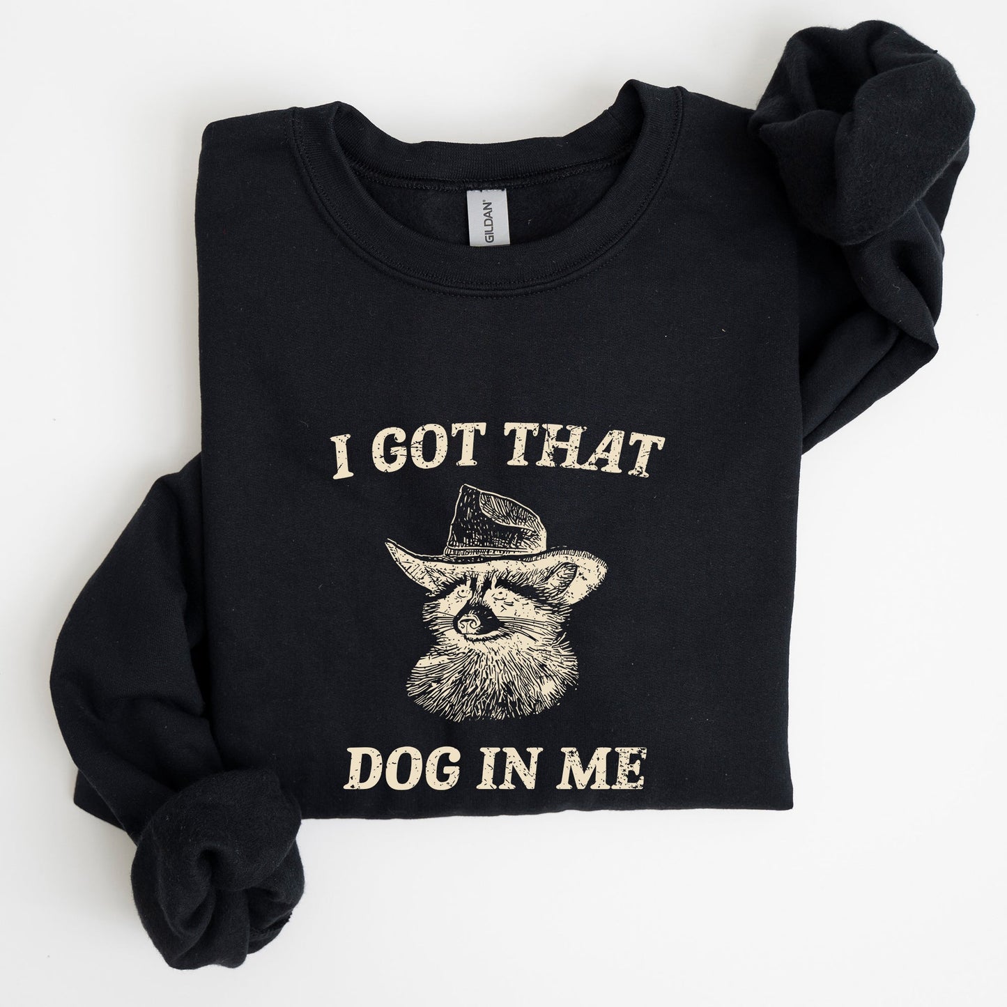 I Got That Dog In Me, Raccoon, Meme, Aesthetic, Funny Sweatshirt