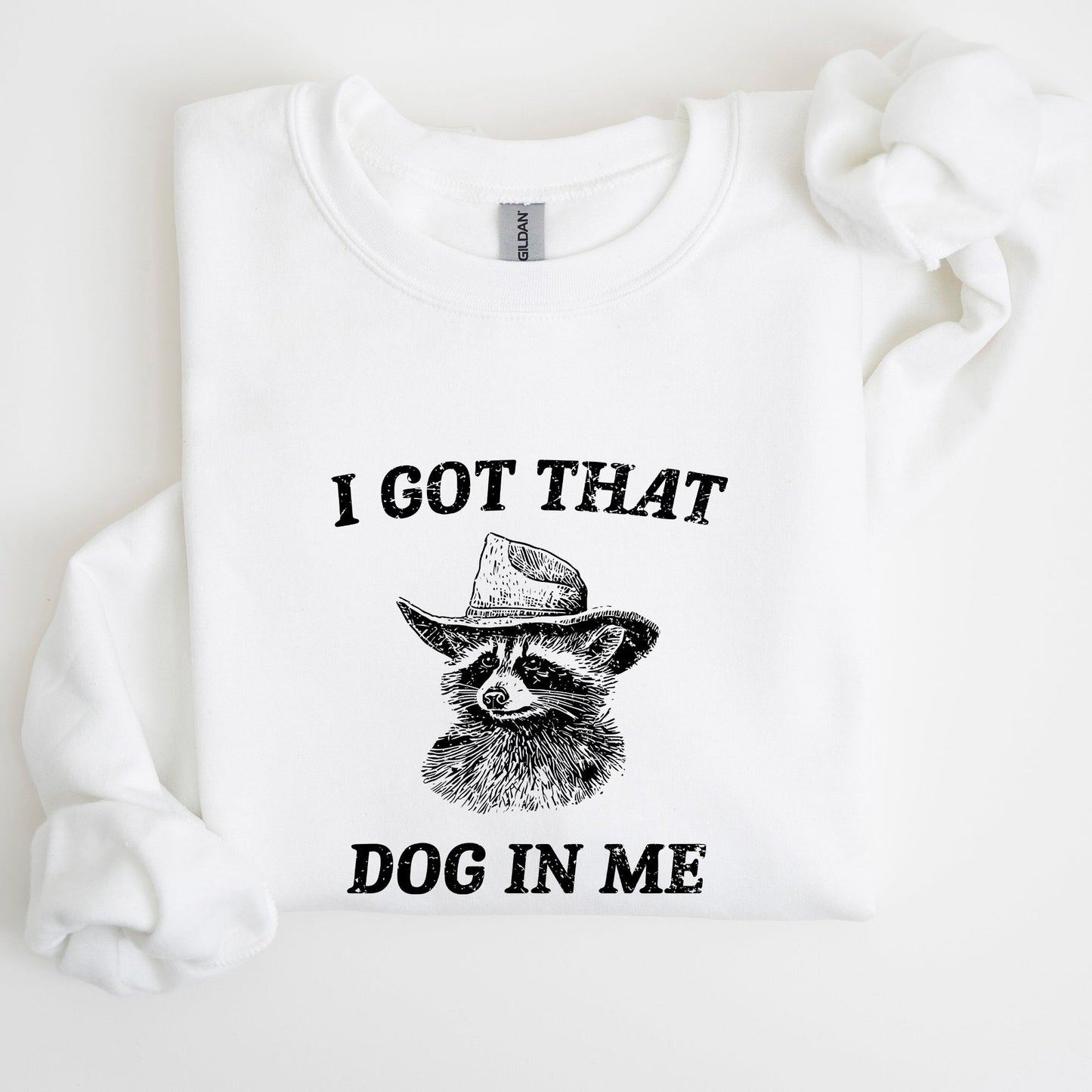 I Got That Dog In Me, Raccoon, Meme, Aesthetic, Funny Sweatshirt