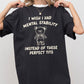I Wish I Had Mental Stability Instead Of These Perfect Tits, Funny, Rude, Sexy, Aesthetic, Bear Shirt Comfort Colors T-Shirt