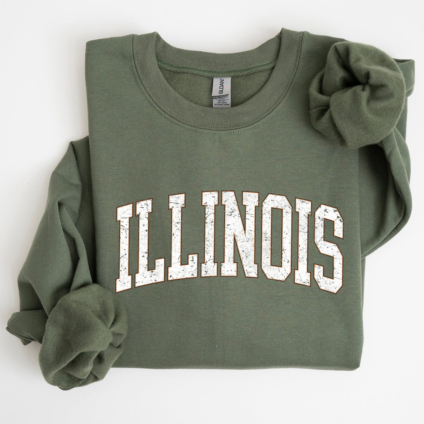 Illinois, Football, Sports, Game Day, Big Game, Touchdown, Tailgate Party, University, College, State Sweatshirt
