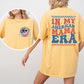 In My American Mama Era, Retro, Independence Day, America, USA, 4th of July, Fourth of July, Patriotic Tshirt Comfort Colors T-Shirt