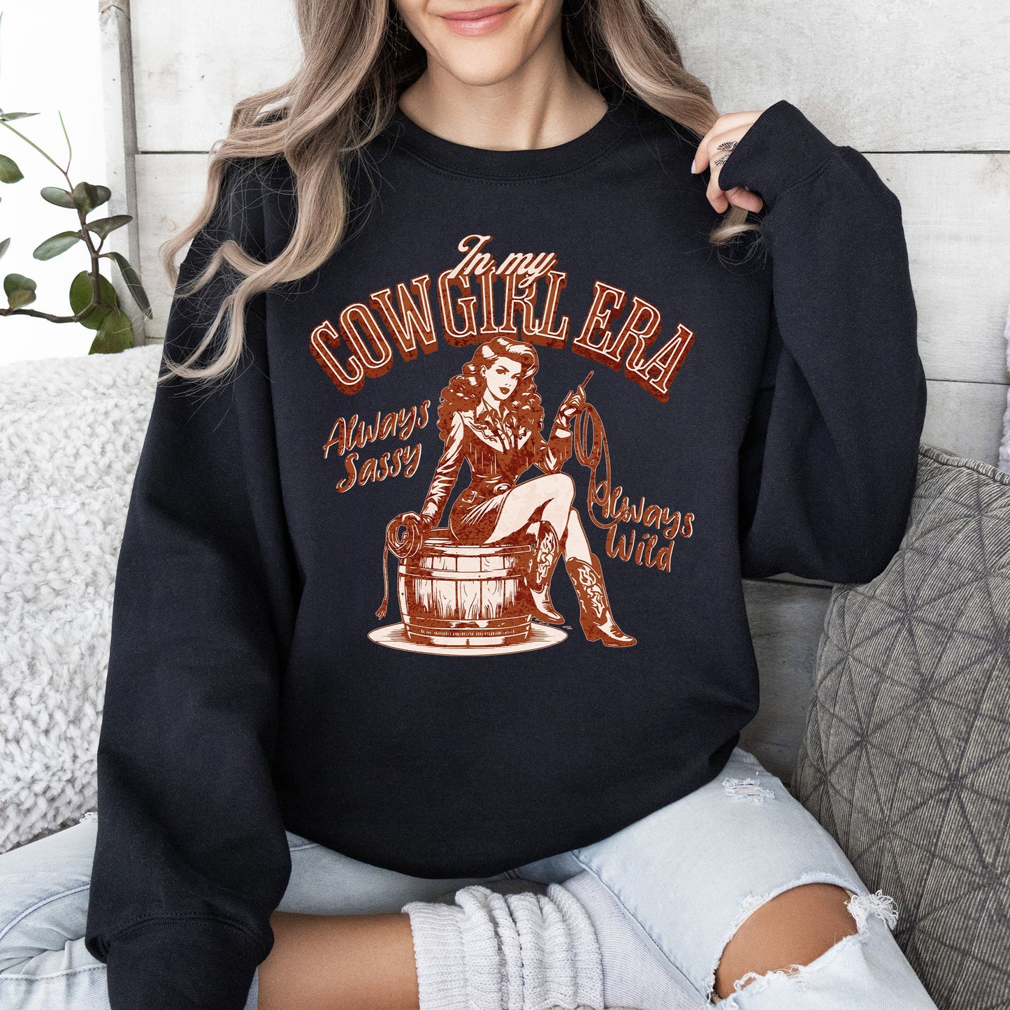 In My Cowgirl Era, Sassy, Western, Country Sweatshirt