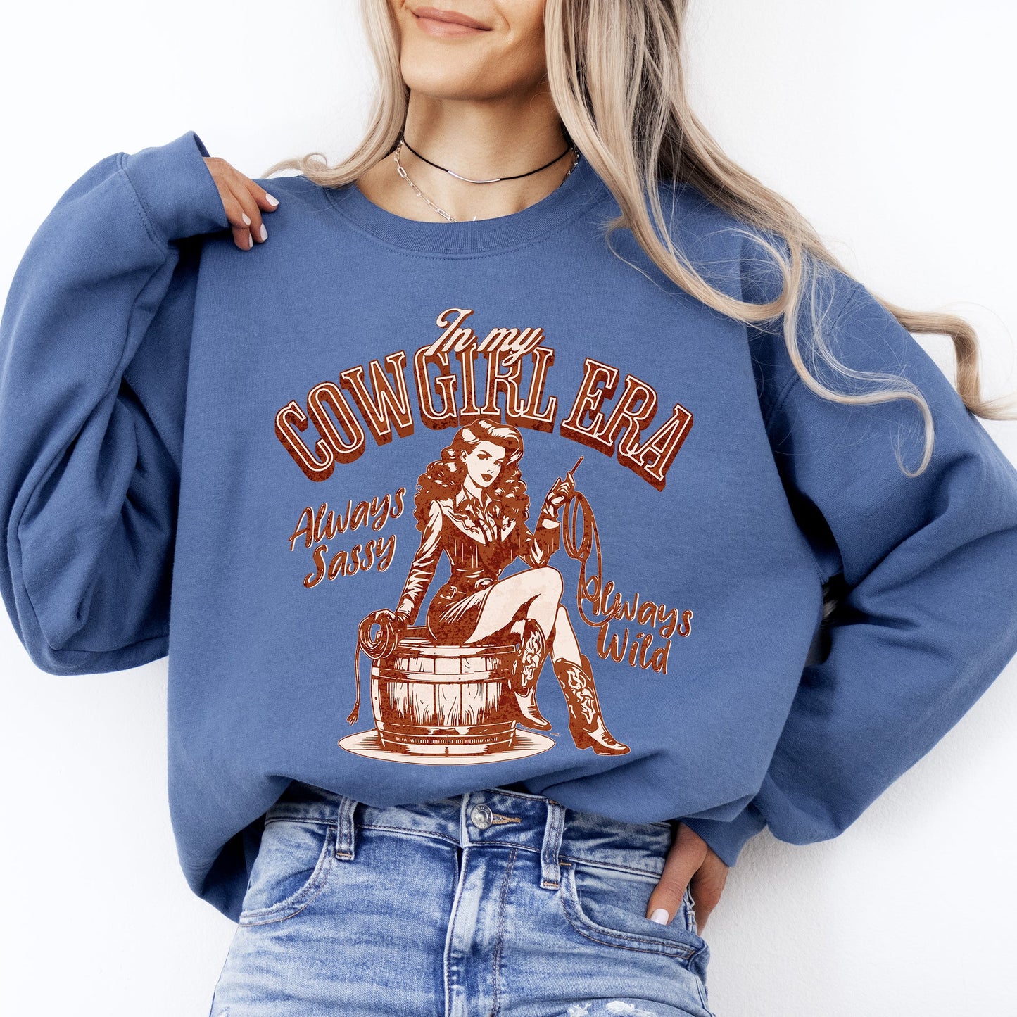 In My Cowgirl Era, Sassy, Western, Country Sweatshirt